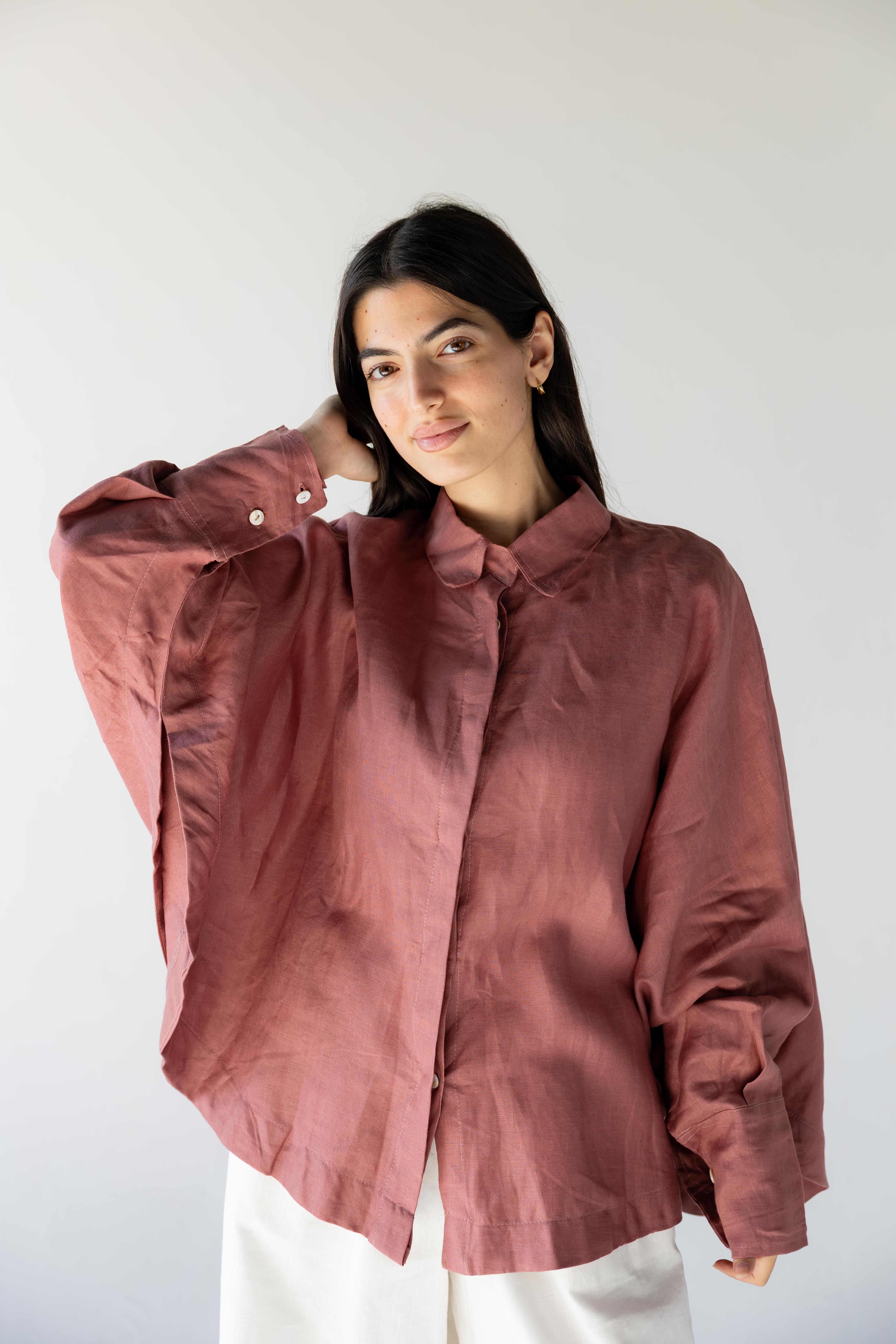 Plain Shirt - Taupe