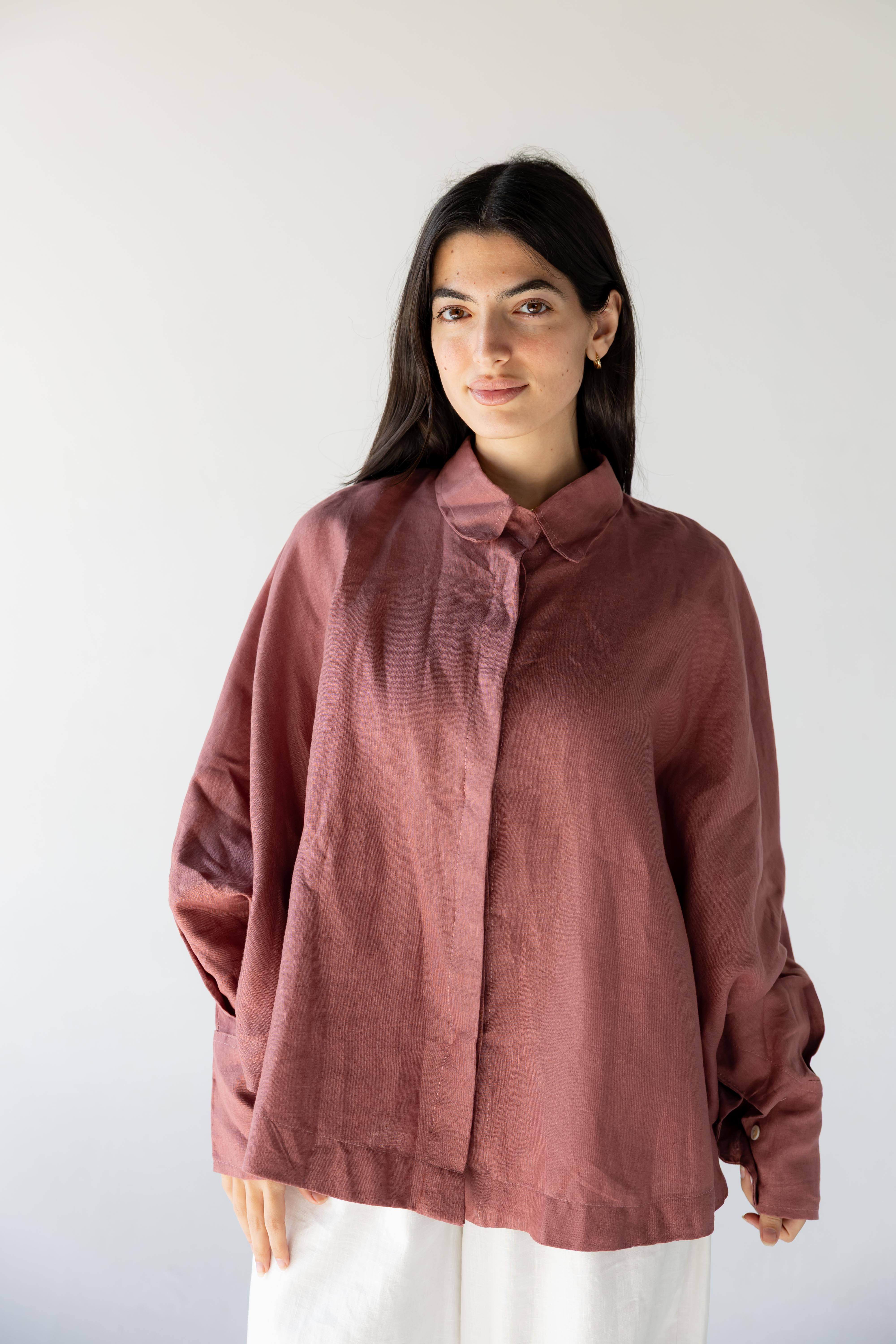 Plain Shirt - Taupe