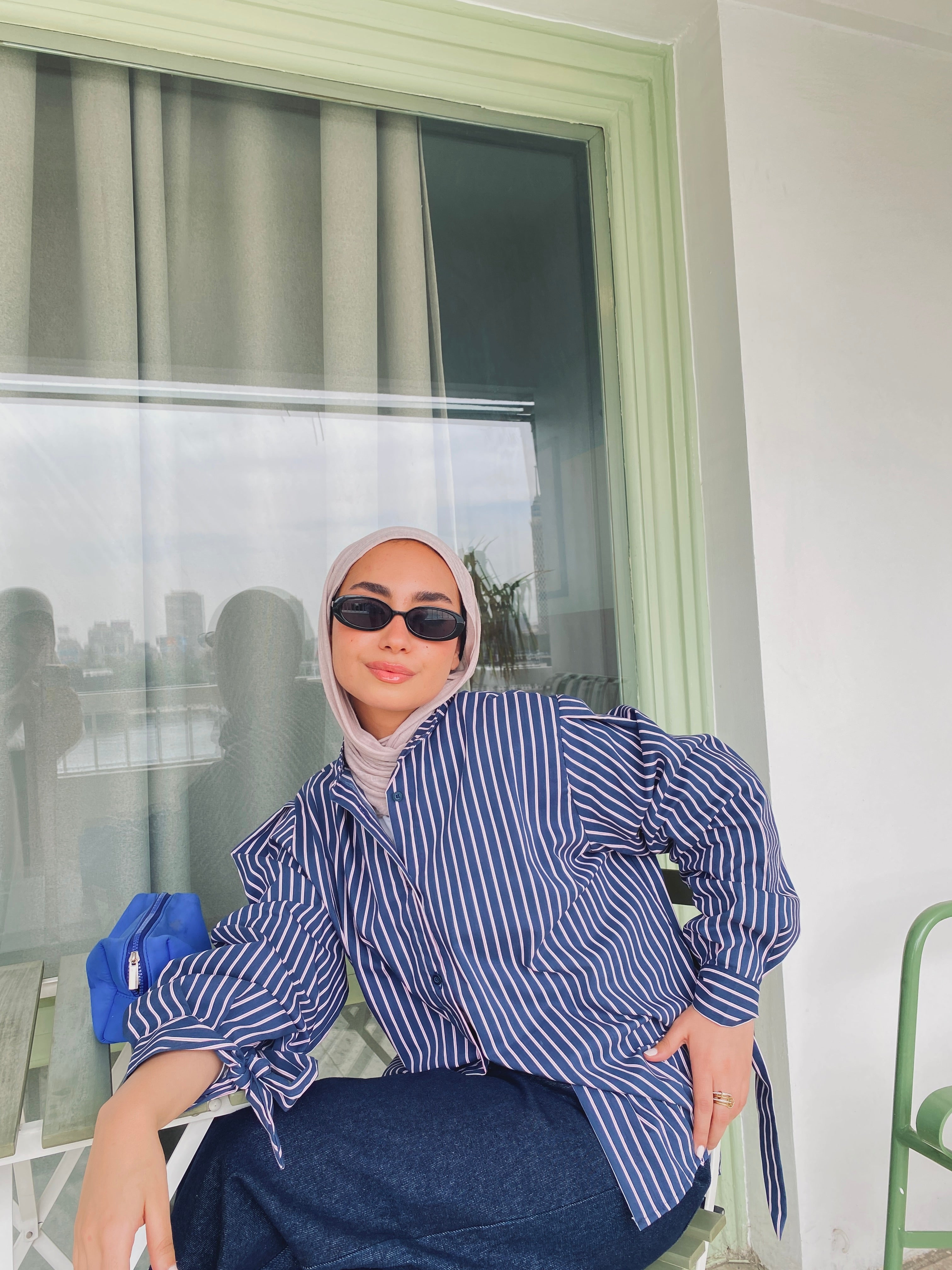 Stripe Shirt - Navy