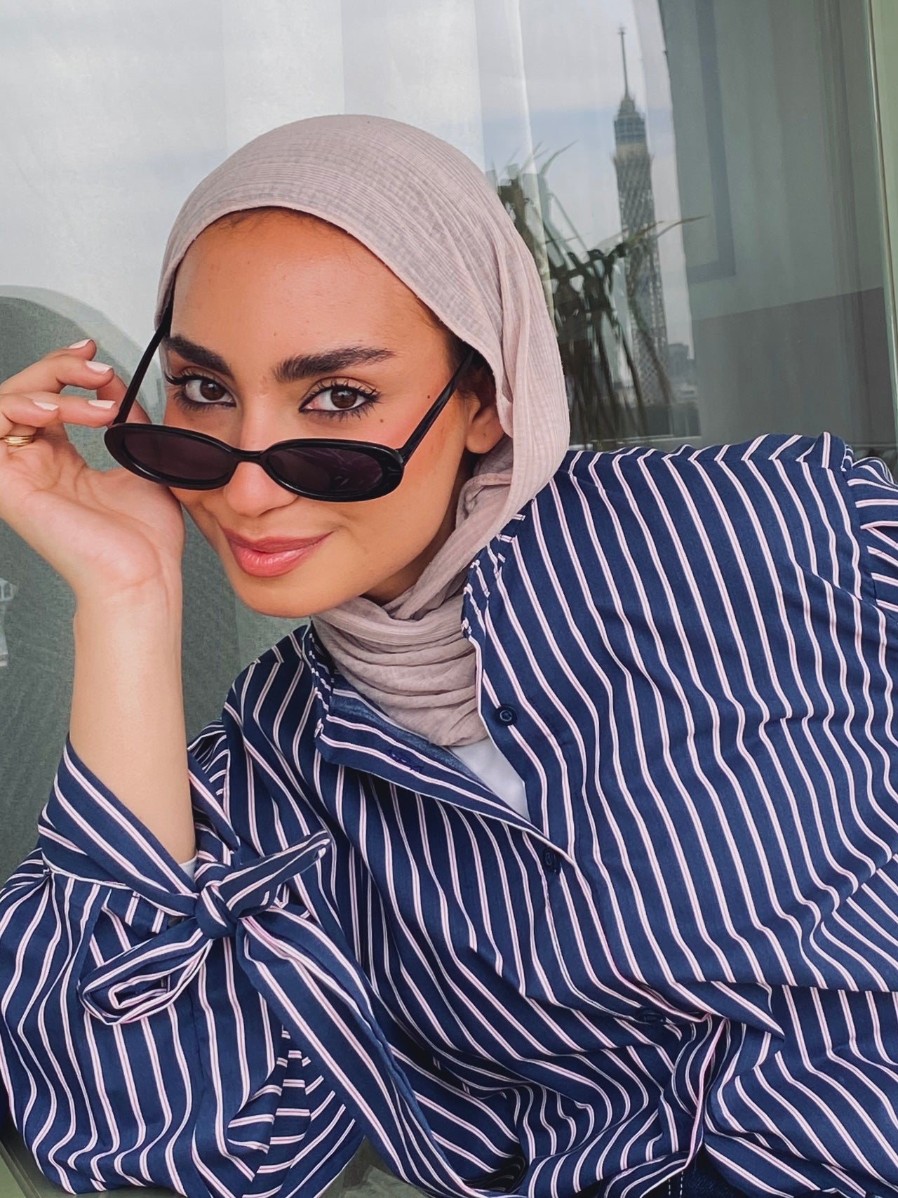 Stripe Shirt - Navy