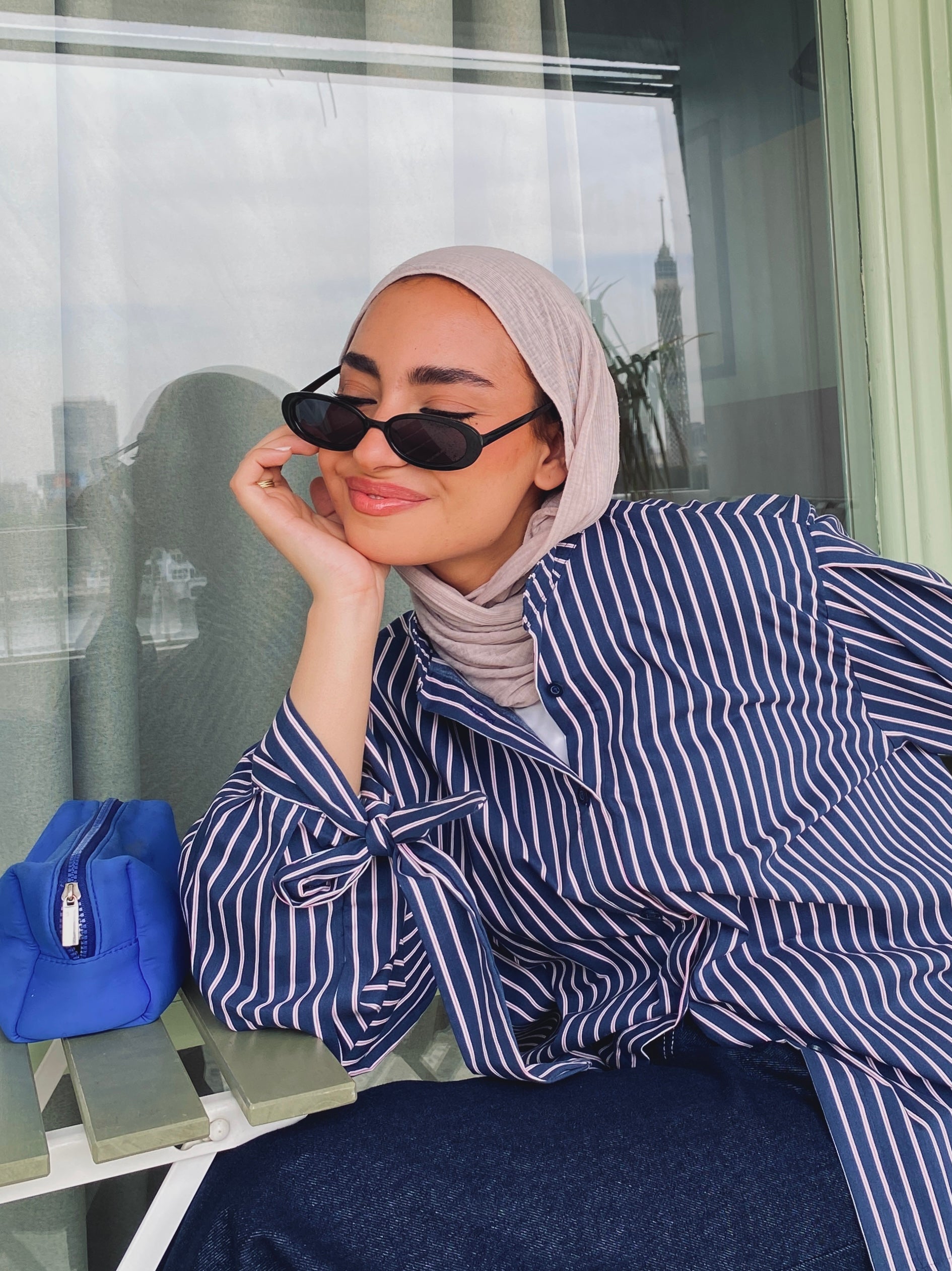 Stripe Shirt - Navy