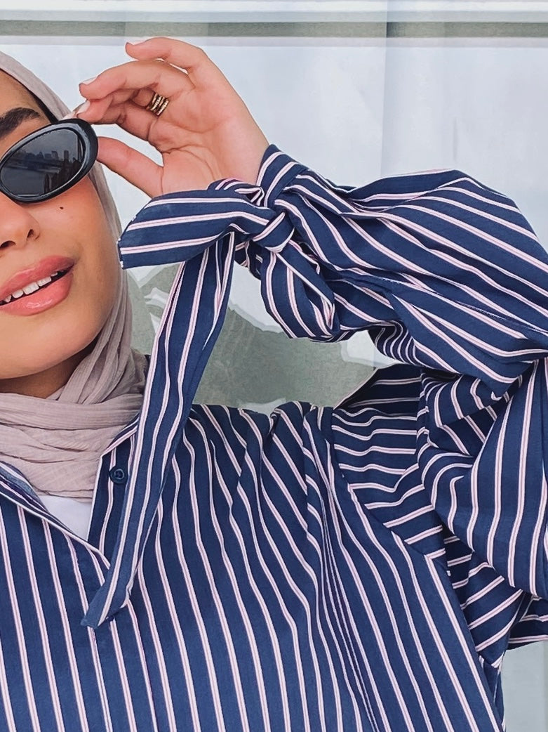 Stripe Shirt - Navy