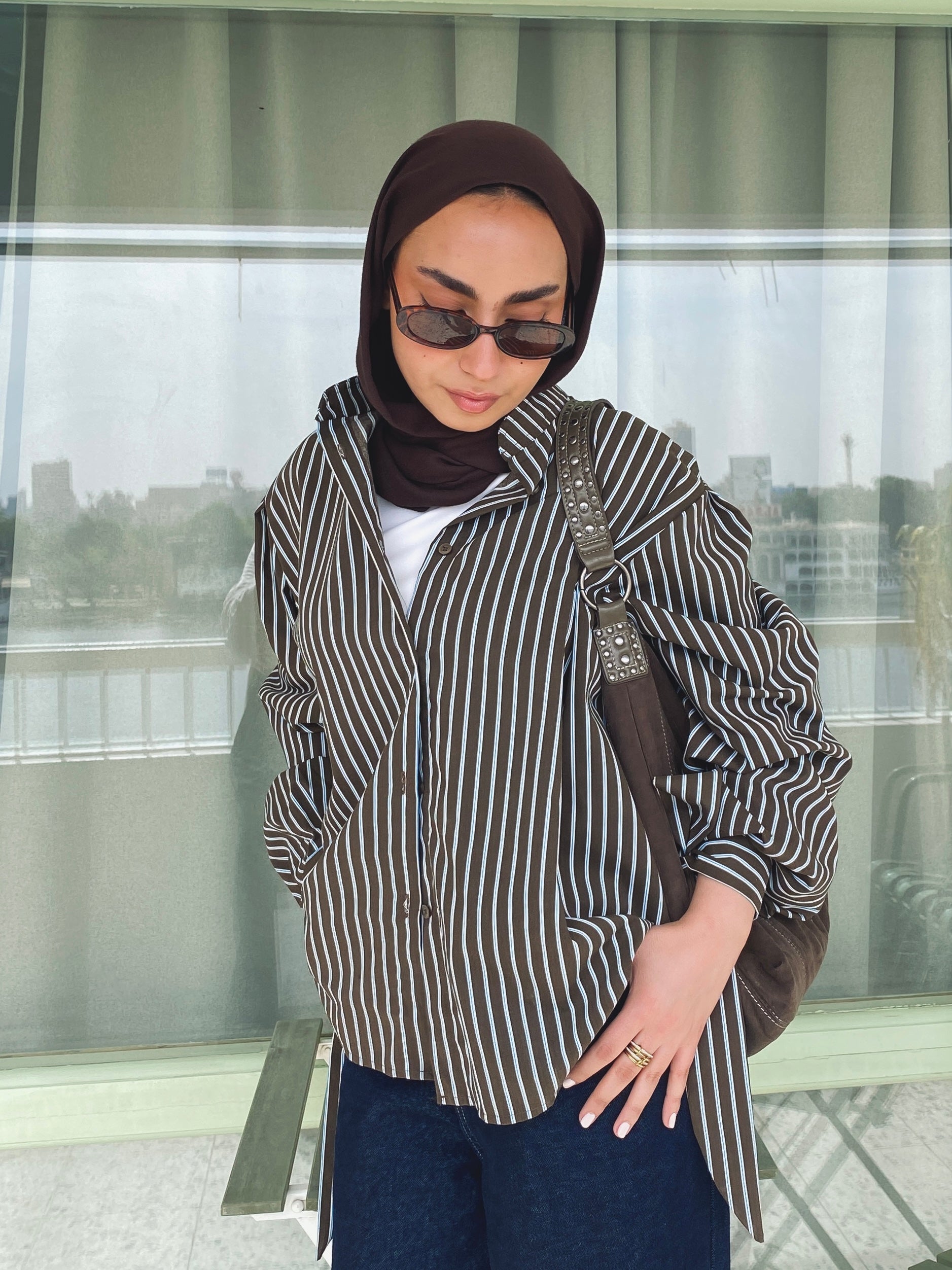 Stripe Shirt - Brown