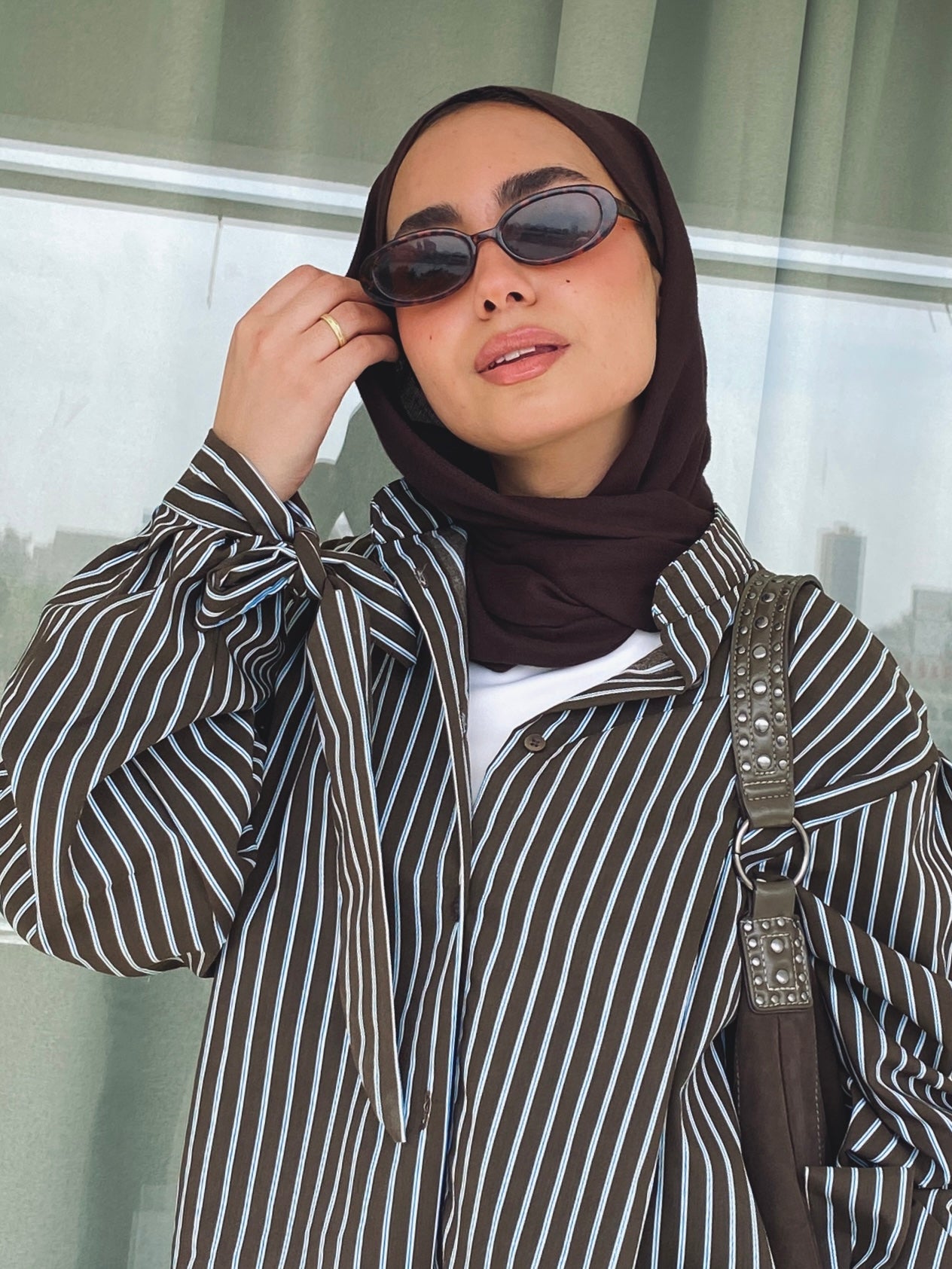 Stripe Shirt - Brown