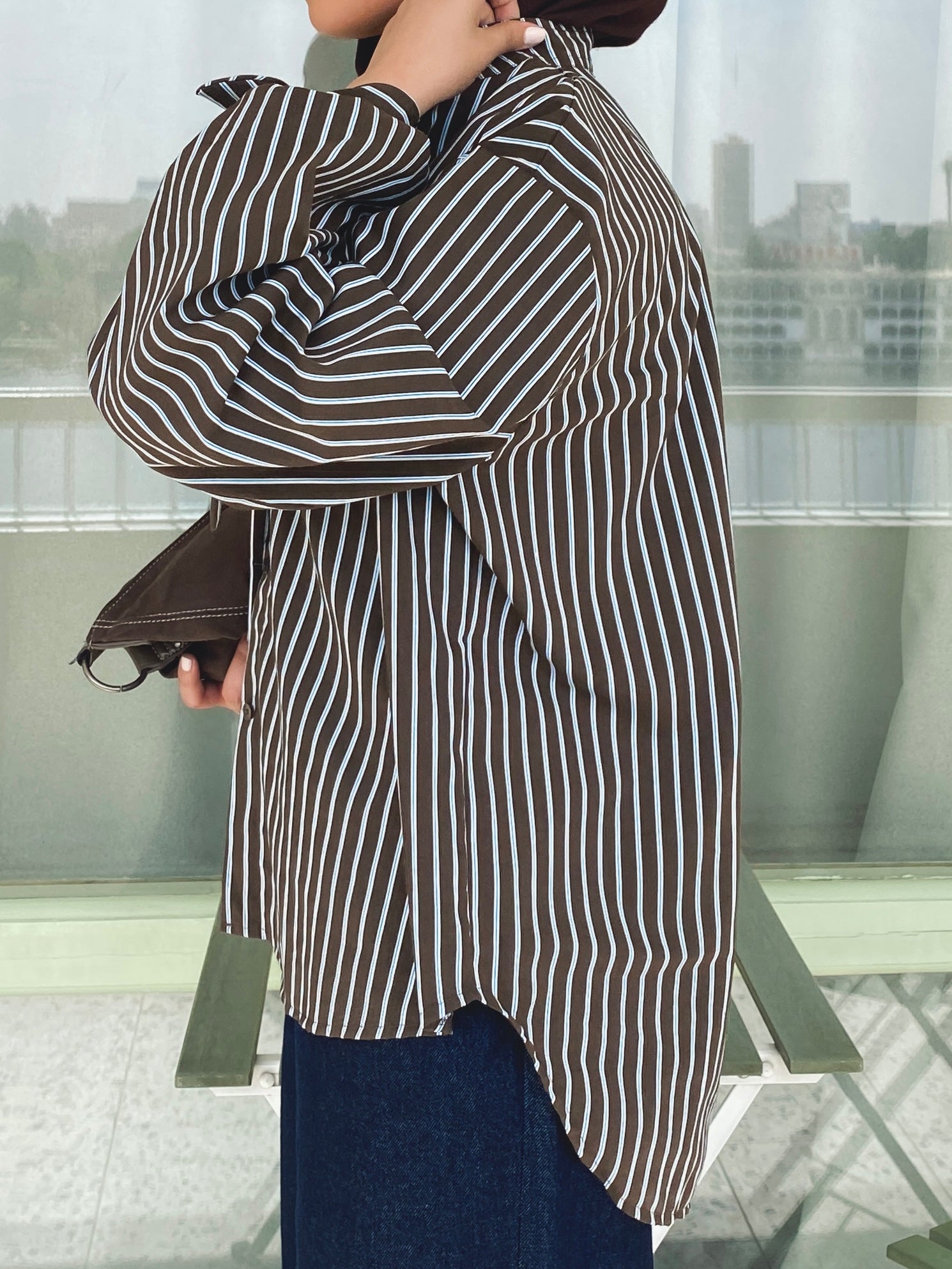 Stripe Shirt - Brown