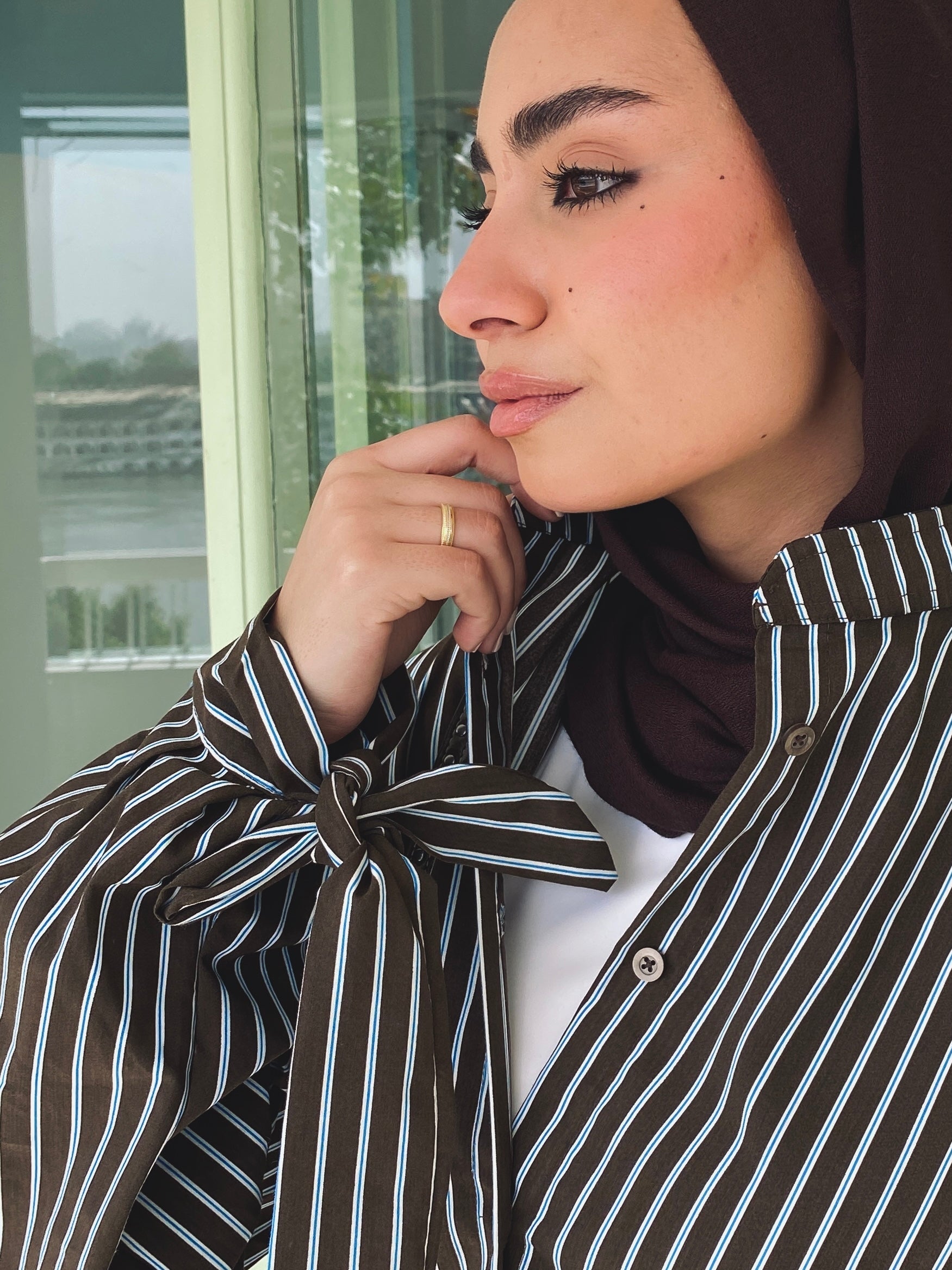 Stripe Shirt - Brown